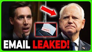 BOOM: Josh Hawley DROPS THE BOMBSHELL ON Tim Walz in Viral Senate Hearing!