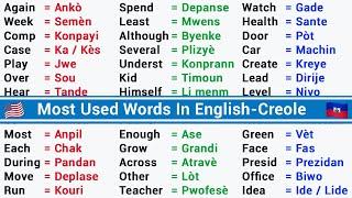 English Words For Beginners  - LEARN ENGLISH #1 -   Mo anglè pou debitan - APRANN ANGLE