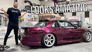 My New S13 gets an INSANE TRANSFORMATION!!