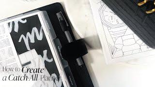 How to Create a Catch-All Planner | Cloth & Paper | Planner Flip Through