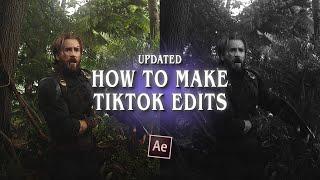 updated how to make tiktok edits ; beginners guide ; after effects