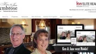 INTRODUCING KENANDJANE.CA - Ken & Jane Ambrose, Keller Williams Elite Realty