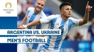  Argentina vs. Ukraine  | Men's Football | #Paris2024 Highlights