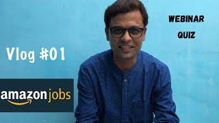 Vlog #01 I AMAZON JOBS /Webinars - NEP2020 Water Conservation, Quiz Teacher's Day #ajaycreationvlogs