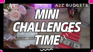 Mini Savings Challenges| Cash Stuffing| Having Fun Saving @a2zbudgets101