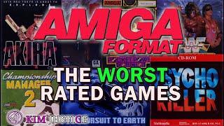 Playing the WORST RATED Amiga Games: Amiga Format Edition (Sub 20%)