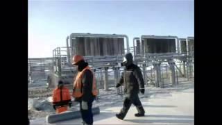 Сузунское месторождение, строю фундаменты под РВС