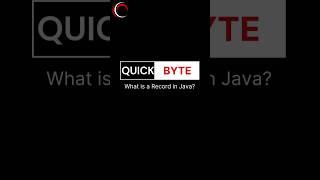 Java Record = Less Boilerplate!  #javaforbeginners #javatips