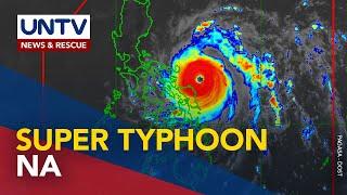 Bagyong Pepito, isa nang Super Typhoon; Signal No.4, nakataas na sa Catanduanes at CamSur