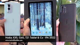 Nokia X30, G60, T21 Tablet & Co - IFA 2022