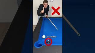 Pool lesson: you are playing this shot completely wrong!  STOP!  #billiards #8ball