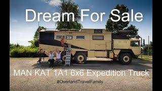 MAN KAT 6x6 ZU VERKAUFEN | Offroad-Expeditionswagen | in Holland / Belgien