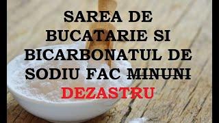 Sare de bucătărie și bicarbonat de sodiu- minuni sau dezastru în grădină?