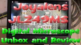 JOYALENS JL249MS 3 Lens Digital Microscope - Unbox and review.