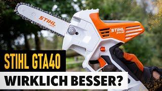 STIHL GTA40 - Die Mini-Motorsäge im Test