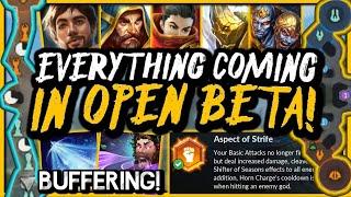 Everything You NEED To Know For SMITE 2's Open Beta Patch!