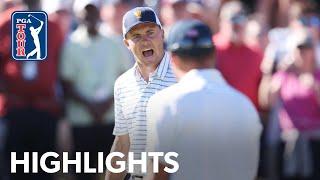 Spieth and Thomas’ Round 2 Four-ball highlights | Presidents Cup | 2022