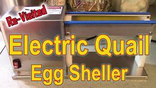 Electric Quail Egg Peeler - Revisited