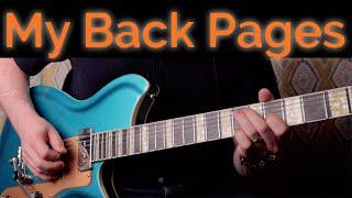 My Back Pages Guitar Cover - The Byrds / Bob Dylan