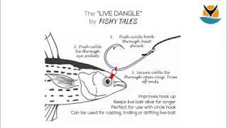 LIVE BAIT DANGLE by Fishy Tales