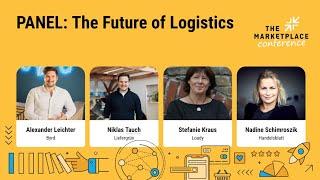 Panel: The future of Logistics, with Byrd, Liefergrün, Loady and Handelsblatt: