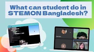 What can student do in STEMON Bangladesh?