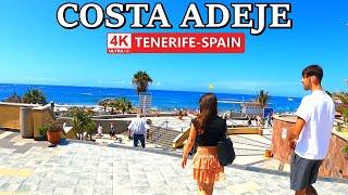 TENERIFE - COSTA ADEJE | Perfect Weather at the beginning of the Month ️ 4K Walk ● October 2024