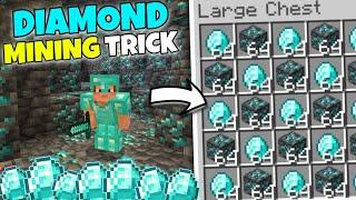 Best Tricks To Get Infinite Diamond's In Minecraft Bedrock 1.21 | Easy Ways to Find Diamonds in Mcpe