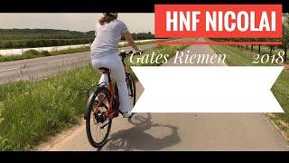 Hands On : HNF Nicolai UD1 Pedelec 2018 mit Gates Carbon-Drive und Nuvinci 380 Tiefeinsteiger