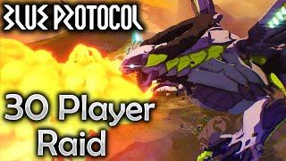 Blue Protocol 30 Player Raid | Tergolive Reacts & Impressions