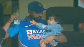 Rohit Sharma Makes Fun With his daughter Samaira Sharma