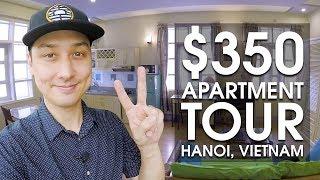 $350 Vietnam Apartment Tour in Hanoi | LIFE IN VIETNAM