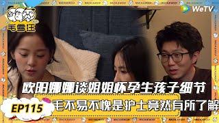 【2025未播CLIP】欧阳娜娜谈姐姐生孩子细节，毛不易不愧是护士，也有所了解！ |《毛雪汪2025年春日》 #综艺 #毛雪汪 #李雪琴 #毛不易 #欧阳娜娜 #张子枫