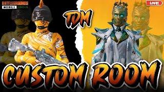 DAY-102 BGMI CUSTOM ROOM LIVE 380 UC GIVEAWAY/BGMI LIVE CUSTOM ROOM/1V1 TDM LIVE |1V1 TDM LIVE BGMI