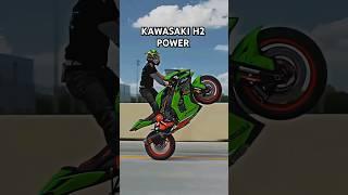 KAWASAKI H2 POWER @govindRaj-r9w #bike139K#ninjah2#kawasakih2#ninja#bikeshort