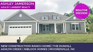 New Construction Ranch Home for Sale | The DUNHILL | Ashlyn Creek | Mooresville, NC