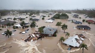 Historical tragedy in France! Houses and cars swept away, worst flooding in Reunion