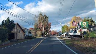 Driving from Silkworth to Noxen, Pennsylvania