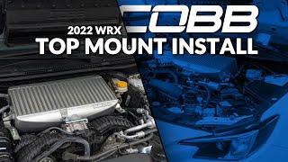 2022 WRX Cobb Top Mount Install