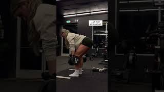 CAN I RDL THE 100LB DUMBBELLS? | my progress over the past year