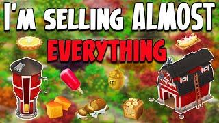 Hay Day-I'm selling ALMOST everything!!