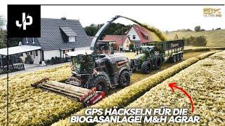 GPS- Häckseln 2024 bei M&H AGRAR! Fendt im Einsatz || JP Agrar