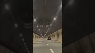 Longest tunnel road uae #uae #khorfakkan #tunnel #abudabi #travel #entertainment