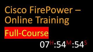 Cisco FirePower - Online training - Deploy & Architecture