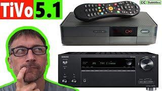 How to connect TiVo to a Surround Sound Amplifier - Virgin TiVo V6 Setup Surround Sound