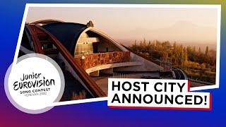 Yerevan (Armenia) announced as Host City of the Junior Eurovision Song Contest 2022 