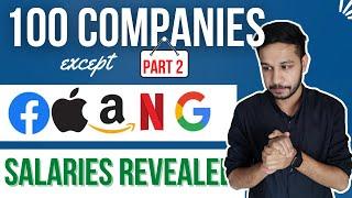 100 Product Companies Except FAANG that pay Good   Software Engineer Salaries Revealed | Part 2