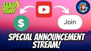 I have an announcement! | Hay Day Livestream 173