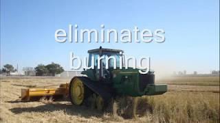 Pulverizer XL Crop Shredder by Vrisimo Equipment on John Deere part 2