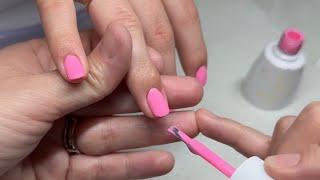 Cute Pink Nails | Gel Polish Nail Tutorial 